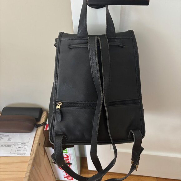 Vintage Coach Leather Mini Backpack